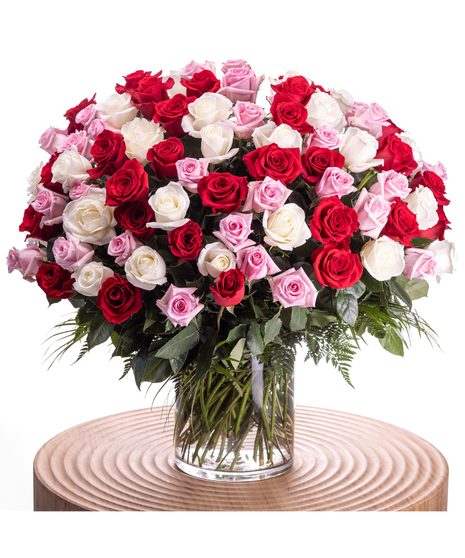 100 Romantic Roses