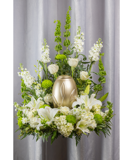 Calm Cremation Urn Setting