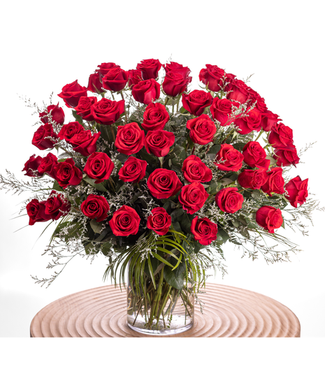 Five Dozen Premium Red Roses