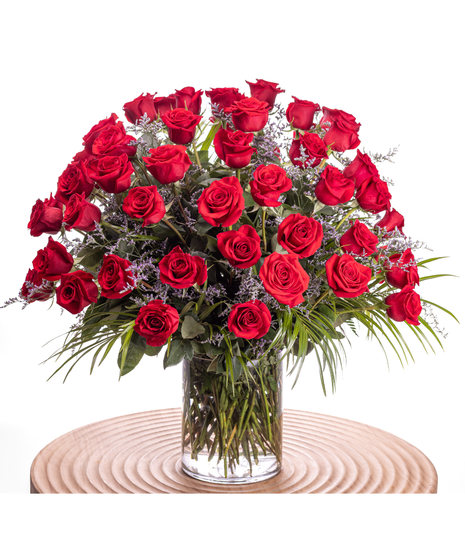 Four Dozen Premium Red Roses