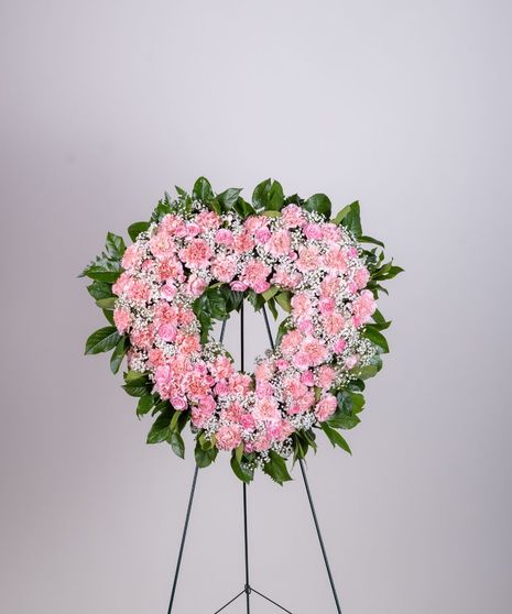 Graceful Carnations Open Heart