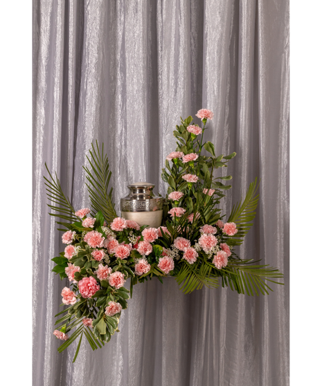 Gracious Cremation Urn Setting