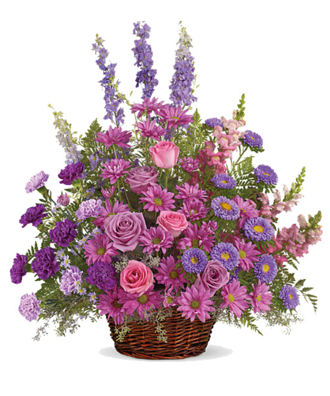 Gracious Lavender Sympathy Basket