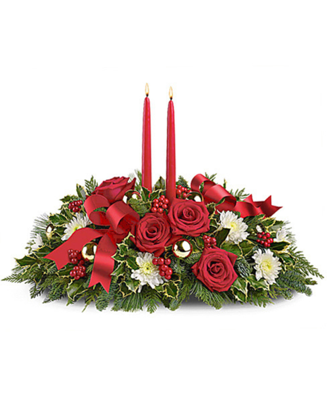 Holiday Shimmer Centerpiece