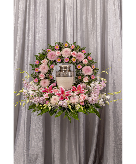 Pastel Prayers Cremation Urn Setting