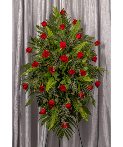 Radiant Rose Standing Spray