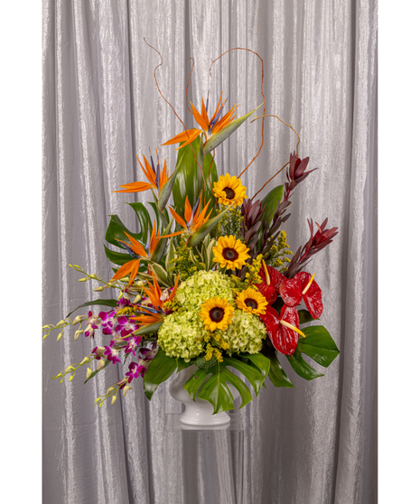 Tropical Tribute Altar