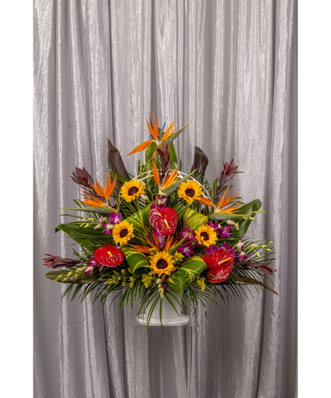 Tropical Tribute Basket