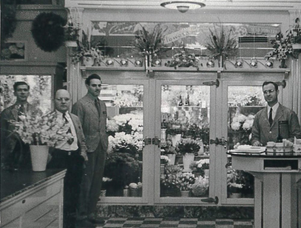 Inside the Cicero Phillip's Flowers shop