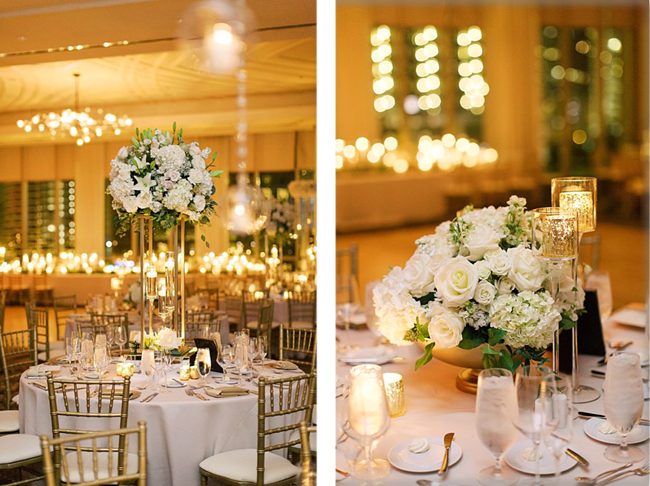 White and Gold Reception