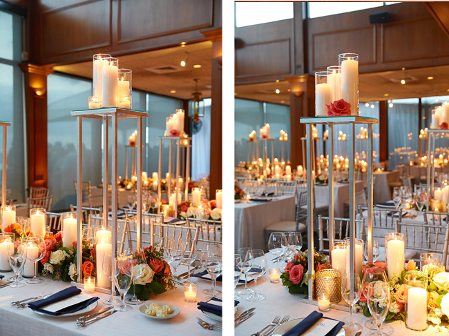 Elevated Candle Centerpieces