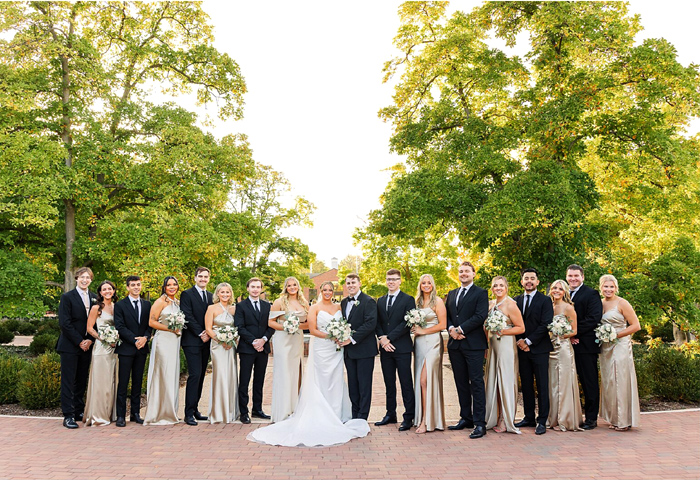 Outdoor Wedding in Wheaton, IL
