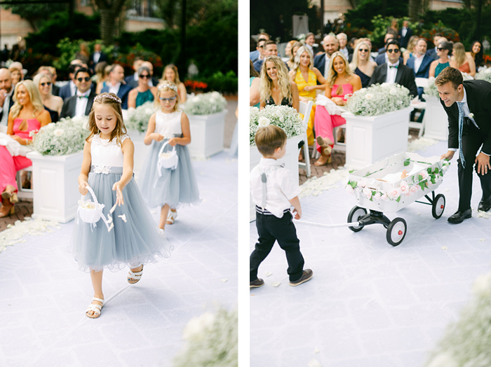 Flower Girls and Ring Bearer