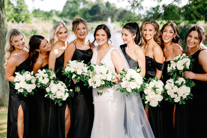 Oak Brook Bride and Bridesmaids