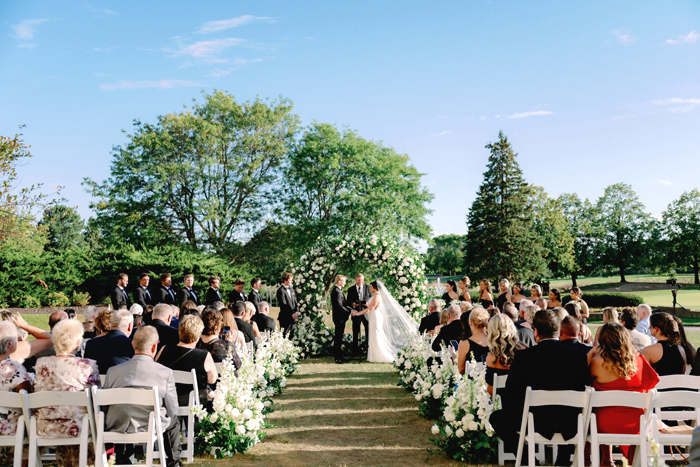 Oak Brook Outdoor Wedding