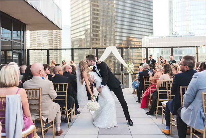 Chicago Rooftop Wedding