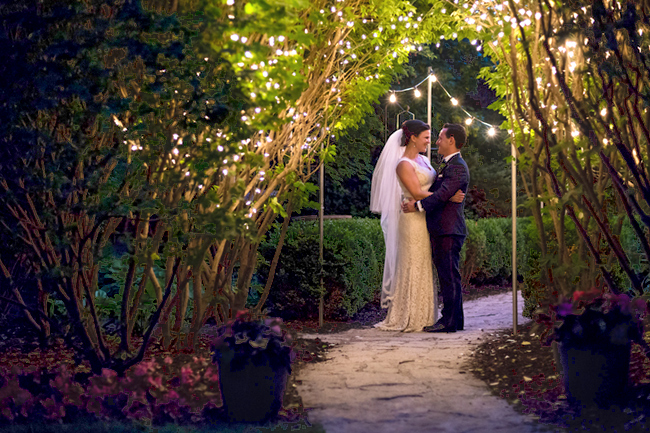 Backyard Wedding Reception