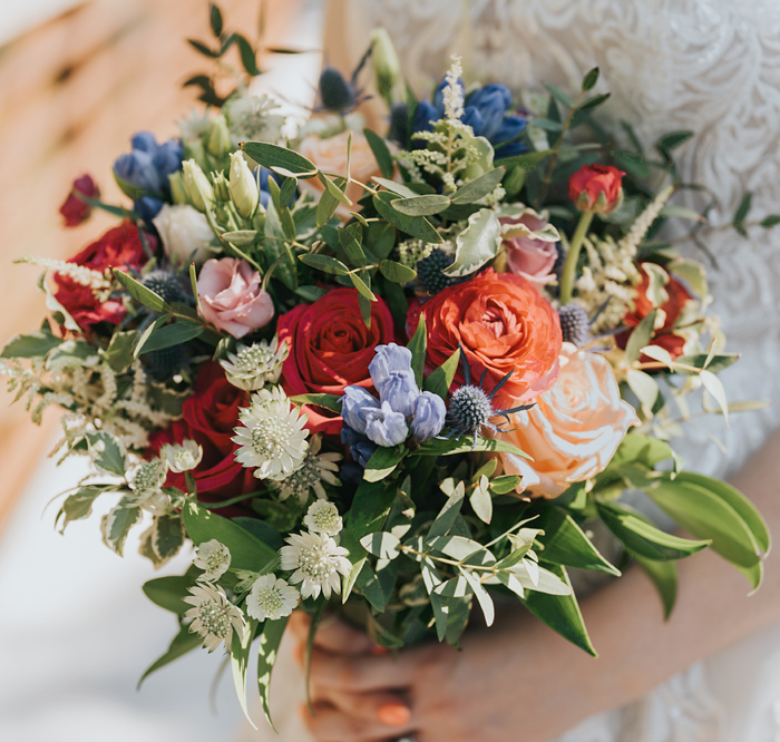 Colorful Bridal Bouquet