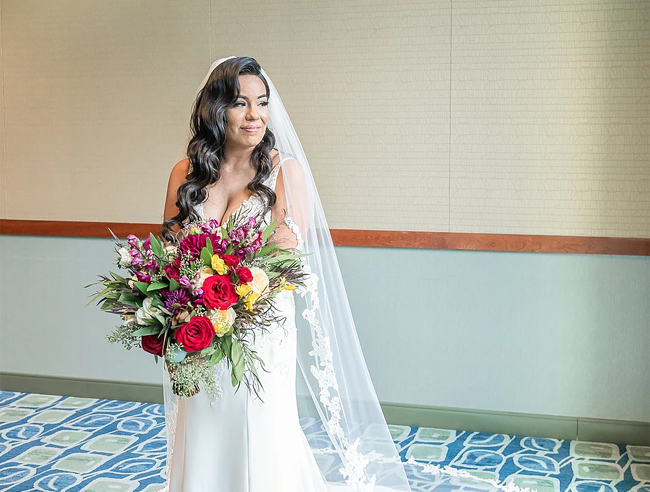 Lush Botanical Bridal Bouquet