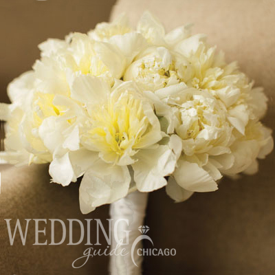 White Roses and Peonies Bouquet