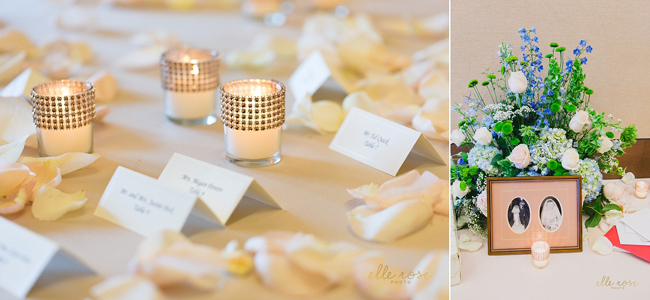 Votives and Rose Petals