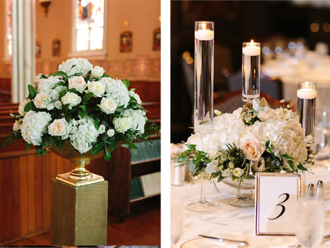 Ceremony and Reception Flowers