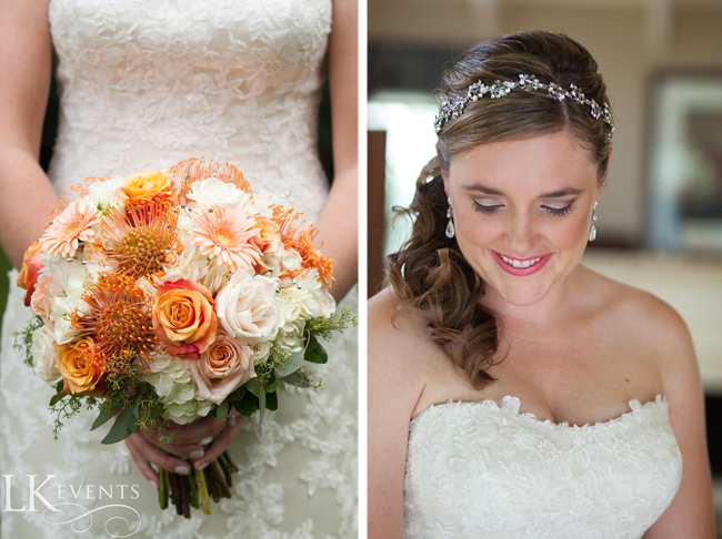 Peachy Pink Bridal Bouquet