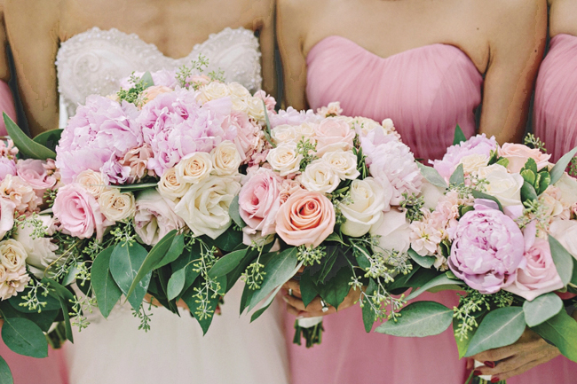 Roses and Peonies Bouquets