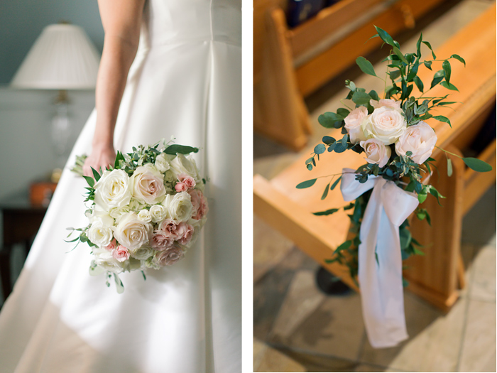 Pink and White Wedding