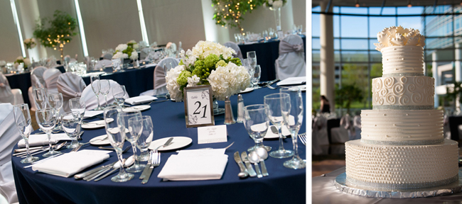 Reception Decor and Cake