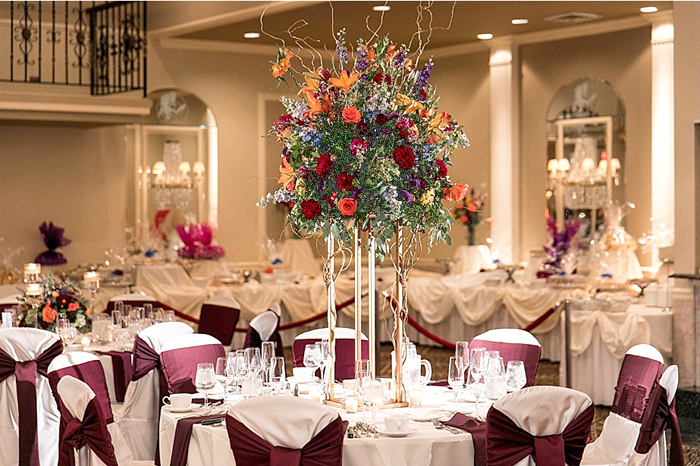 Autumn Wedding Reception