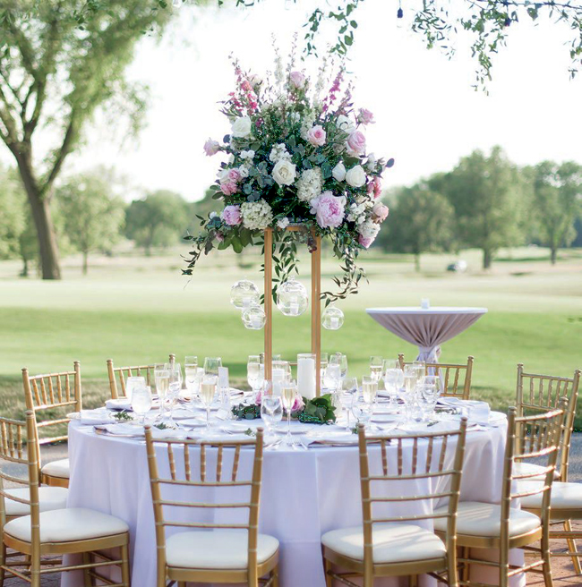 Elevated Reception Centerpiece