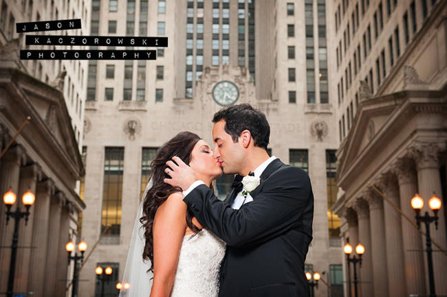 Chicago Landmark Wedding Photo