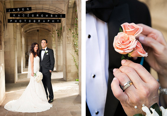 Bride, Groom and Boutonniere
