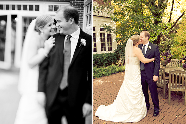 Suburban Bride and Groom