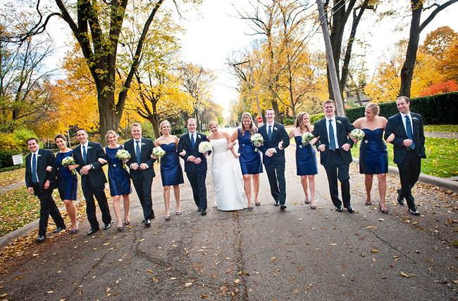 Wedding Party in Hinsdale