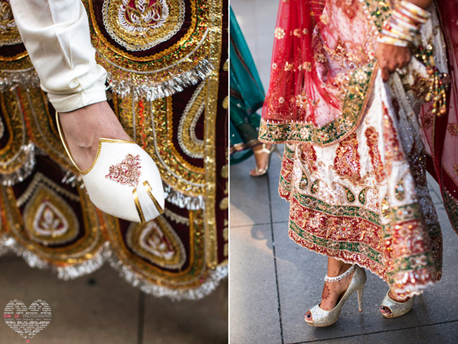 Bride and Groom's Shoes