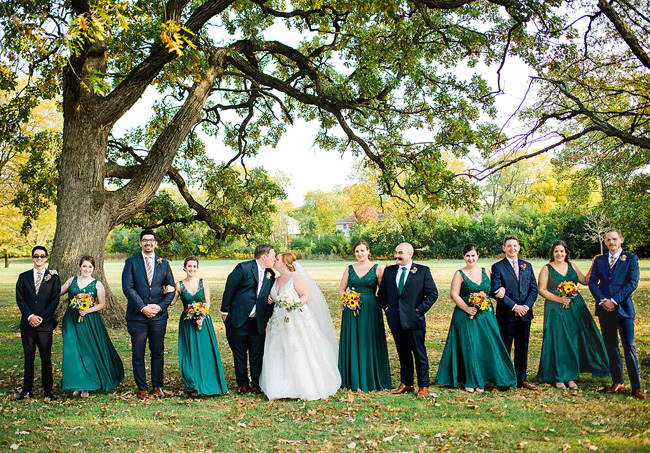 Autumn Wedding Party
