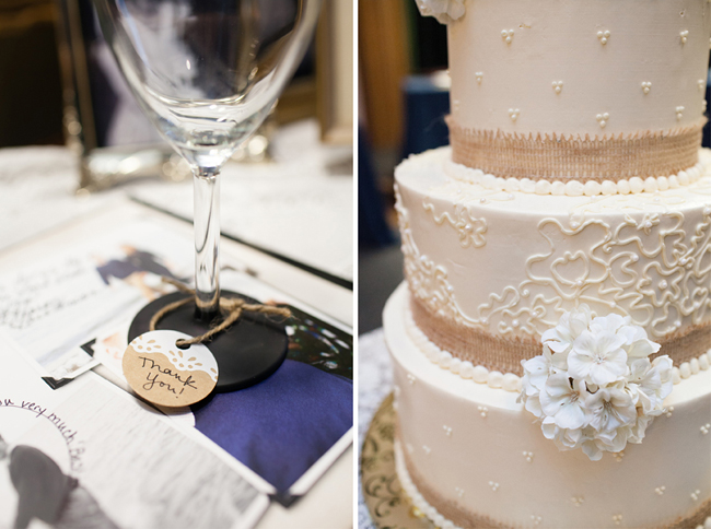 Wine Glass and Wedding Cake