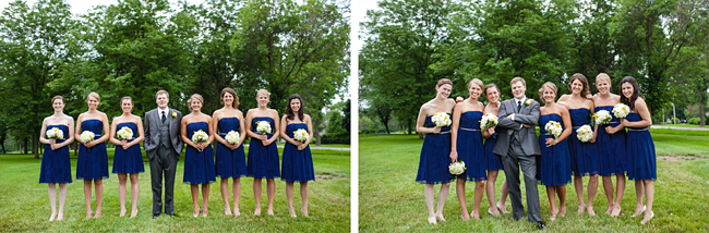 Groom and Bridesmaids