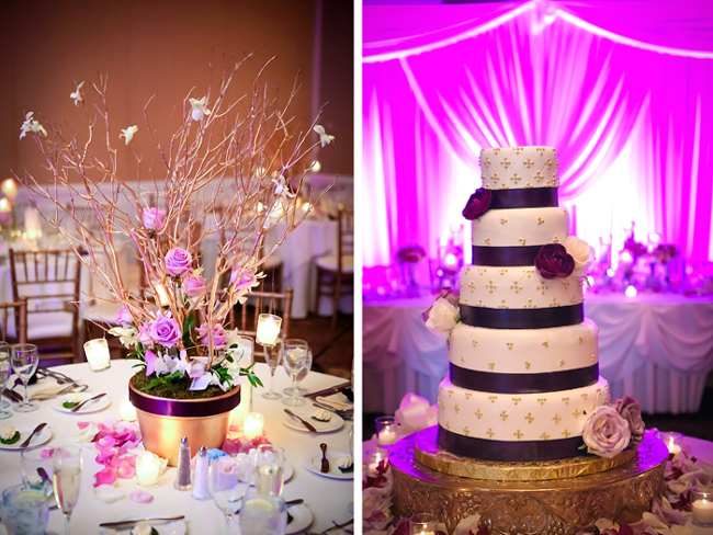 Manzanita Centerpiece and Cake