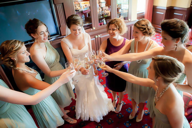 Toasting the Bride