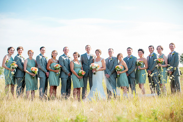 Suburban Wedding Party