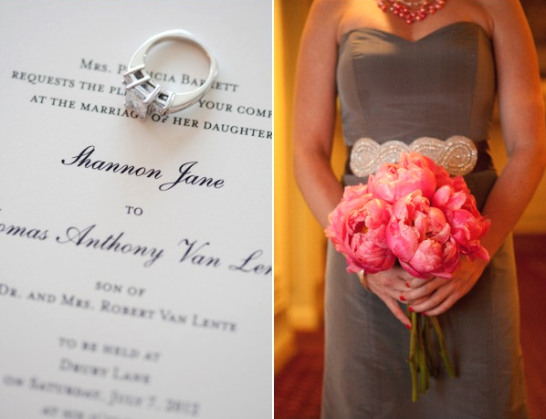 Wedding Invitation and Bridesmaid