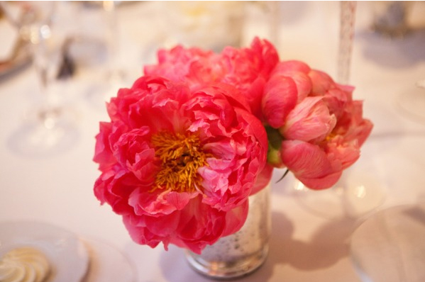Pink Peonies Accent
