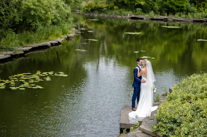 Oak Brook Bride and Groom
