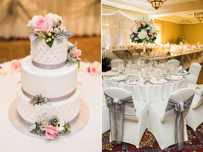 Wedding Cake and Centerpiece