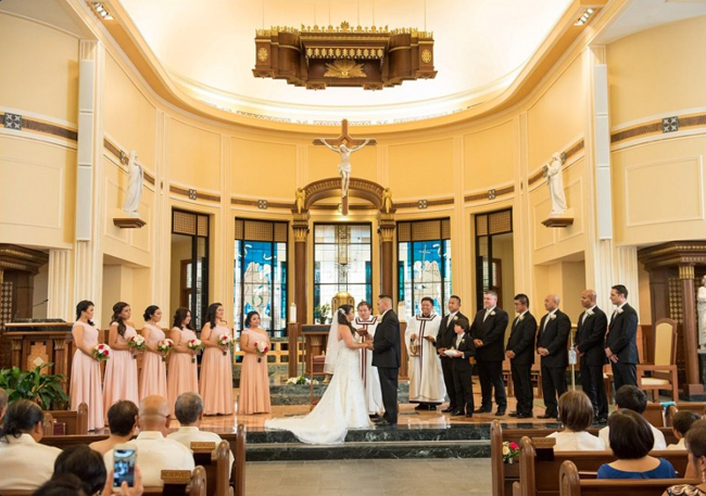 Saint Isaac Jogues Wedding Ceremony