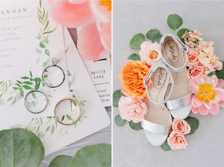 Pink and Peach Wedding