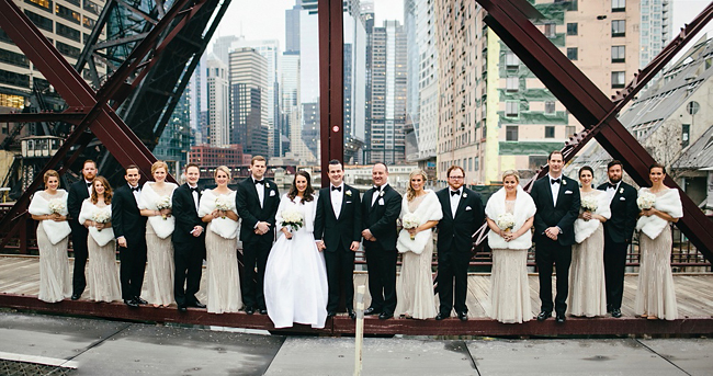 Downtown Wedding Party